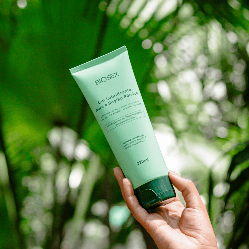 BS002 - Gel Lubrificante pra Região Pélvica Biosex - 220 ml 