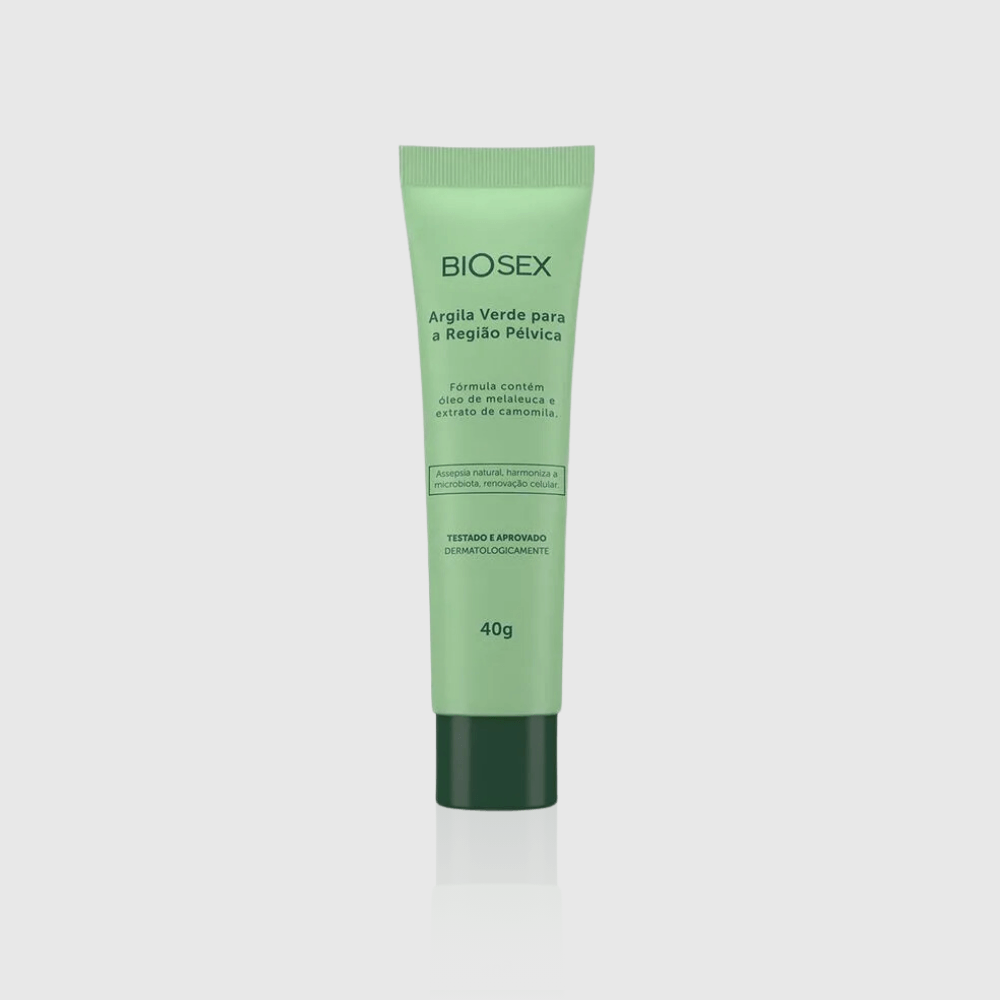 Argila Verde para Região Pélvica Biosex - 40 g