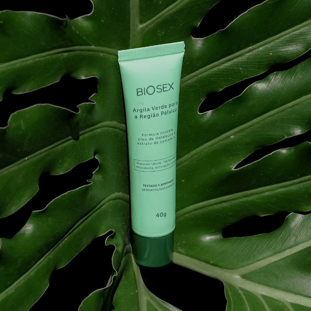 BS003 - Argila Verde para Região Pélvica Biosex - 40 g