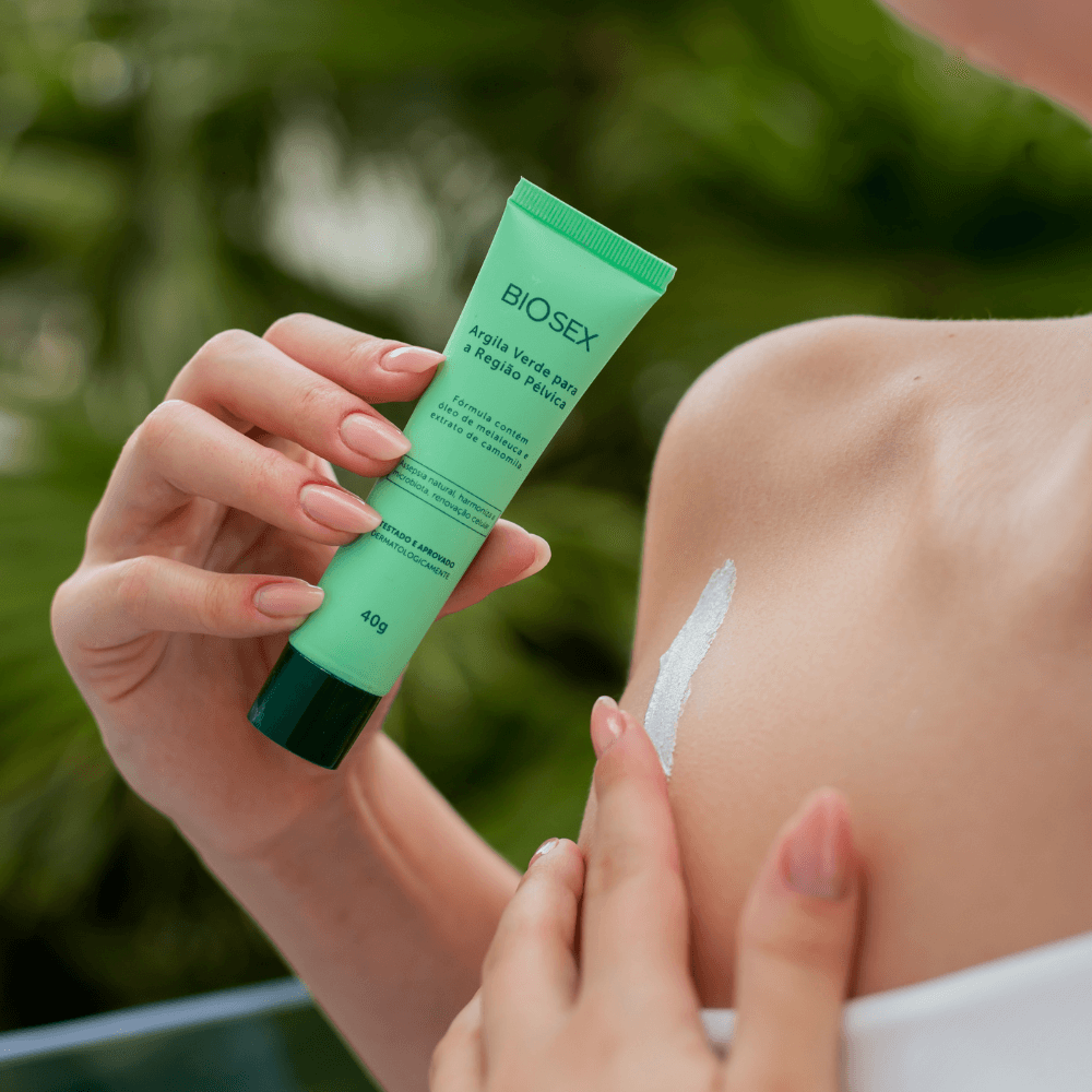 BS003 - Argila Verde para Região Pélvica Biosex - 40 g