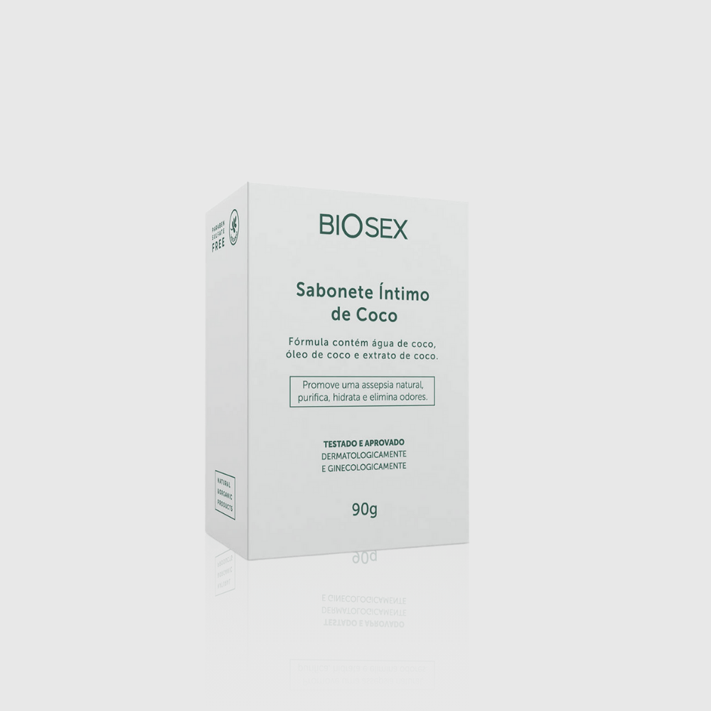 Sabonete Íntimo em Barra Coco Biosex - 90 g