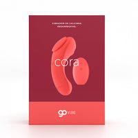 Vibrador e Estimulador Recarregável Go Vibe Cora