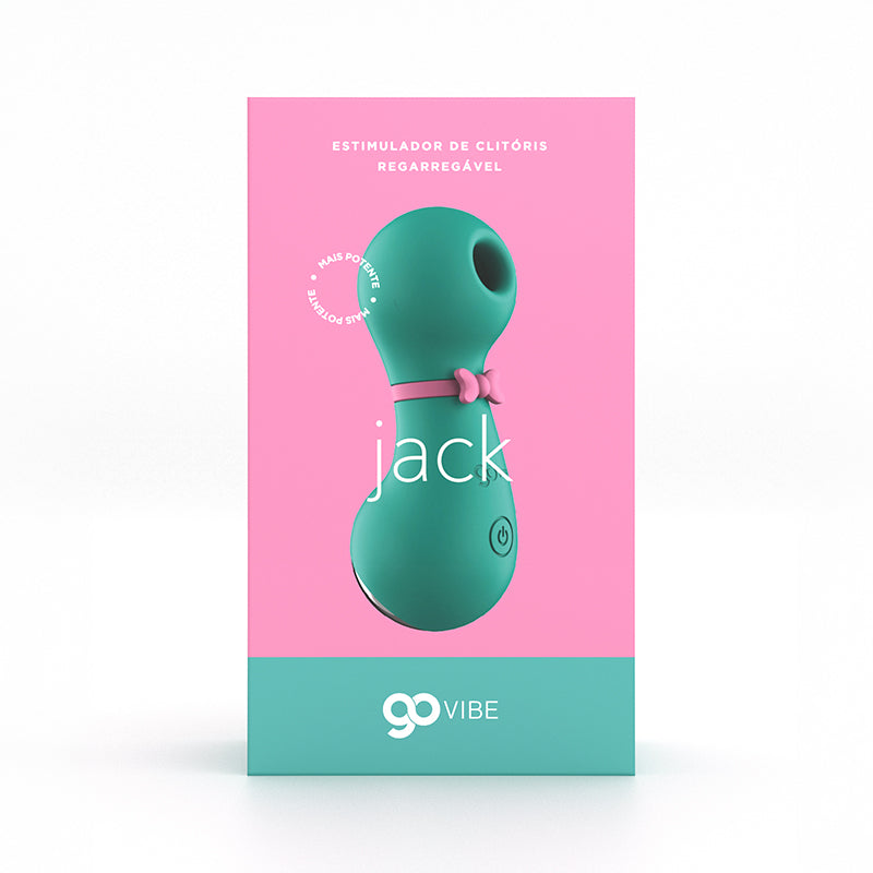 Estimulador Sugador de Clitóris Recarregável Go Vibe Jack