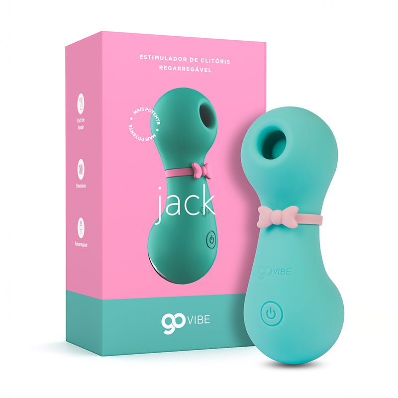Estimulador Sugador de Clitóris Recarregável Go Vibe Jack