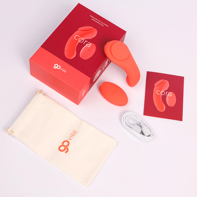 Vibrador de Calcinha Recarregável Go Vibe Cora