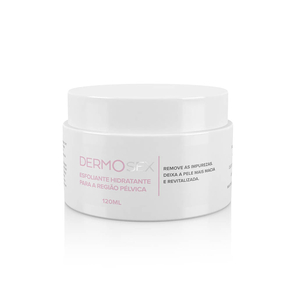 DS002 -Esfoliante Hidratante para Região Pélvica Dermosex - 120 ml