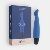 Cápsula Vibratória Multivelocidade Recarregável Go Vibe Blue | Outlet