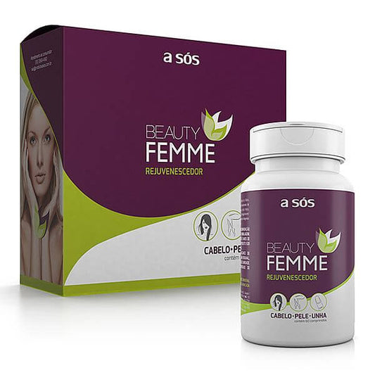 Rejuvenescedor do Cabelo, Pele e Unha Beauty Femme – 60 Cap 600