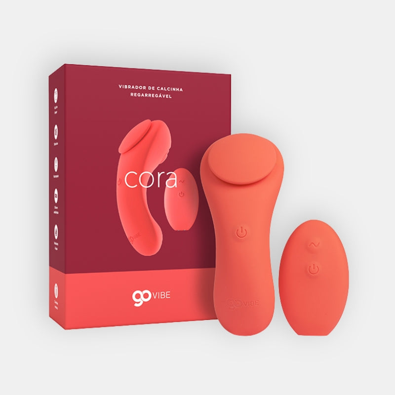 Vibrador e Estimulador Recarregável Go Vibe Cora