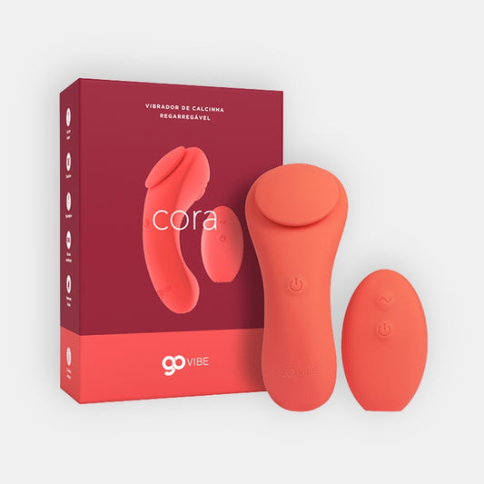Vibrador e Estimulador Recarregável Go Vibe Cora 800