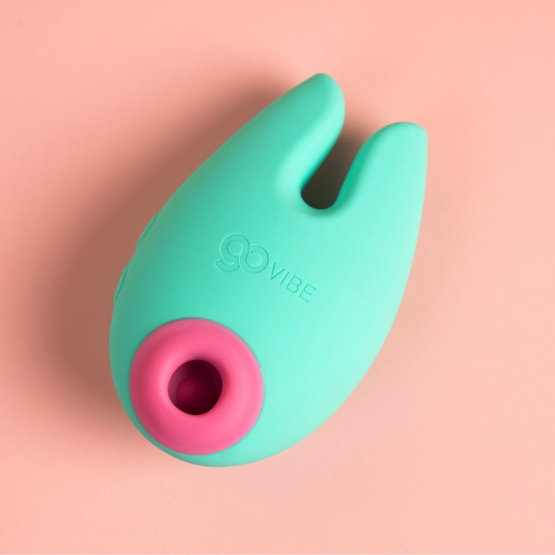 Vibrador e Estimulador Sugador de Clitóris Recarregável Go Vibe You