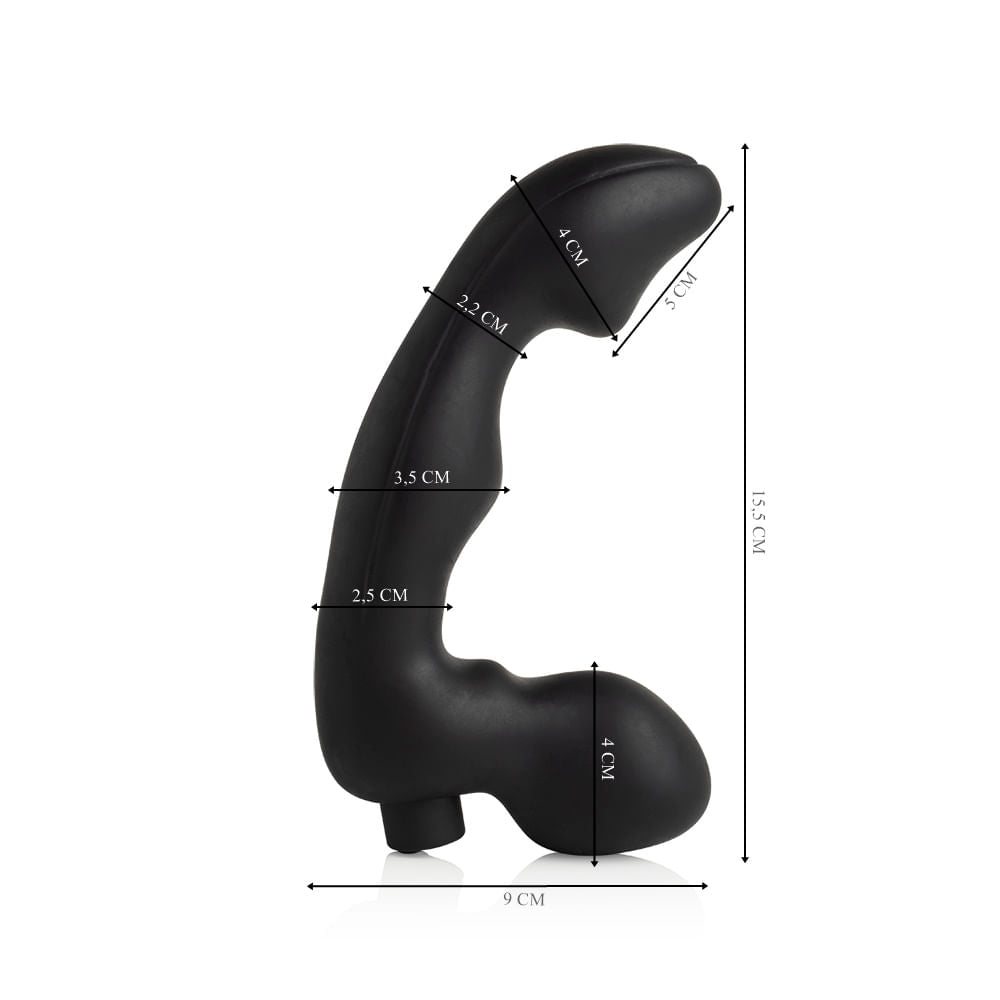IA158 - Vibrador Recarregável Mulher Ativa Expert Preto - 17.5 cm X 3 cm