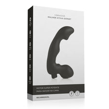 IA158 - Vibrador Recarregável Mulher Ativa Expert Preto - 17.5 cm X 3 cm