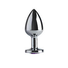 IA229 - Plug Anal Metal Butt Cromado - Médio  8.2 x 3.3 cm