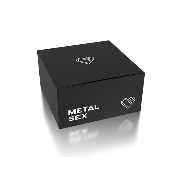 IA229 - Plug Anal Metal Butt Cromado - Médio  8.2 x 3.3 cm