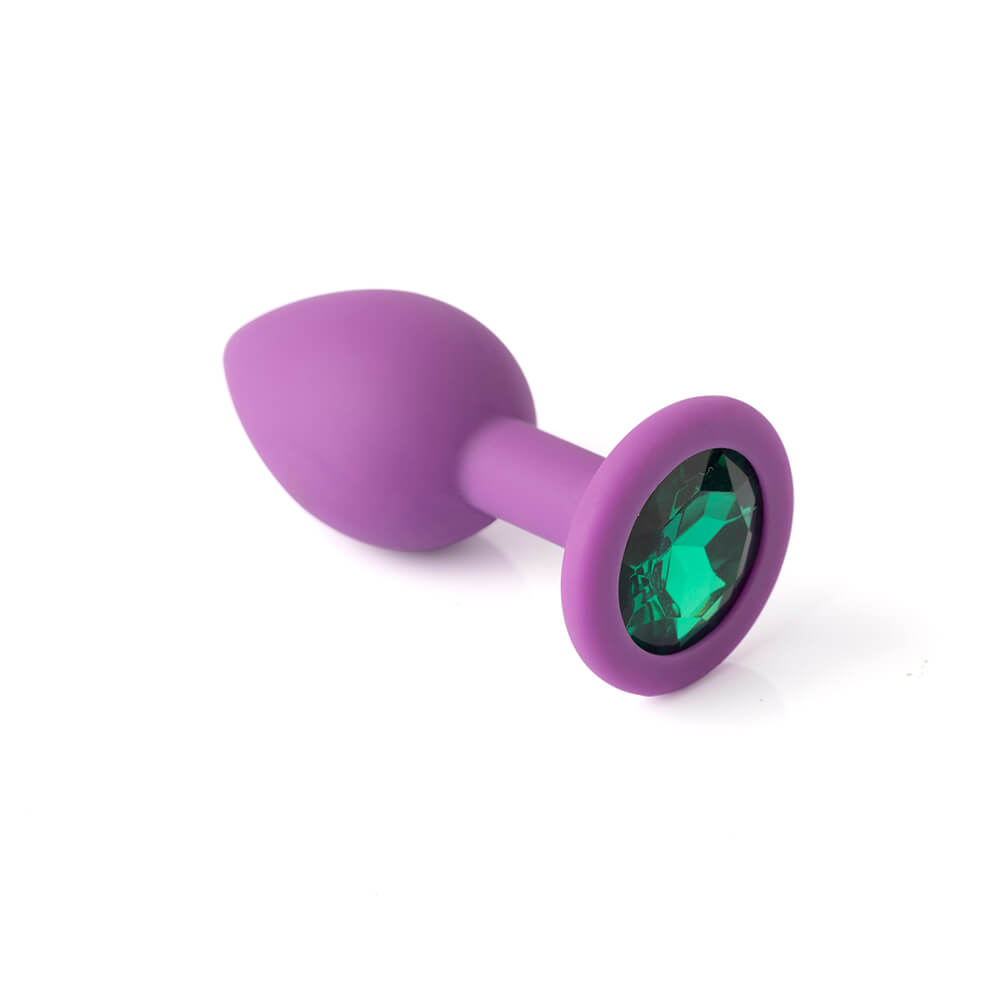 IA332L - Plug Anal em Silicone Go Play Niu - Lilás