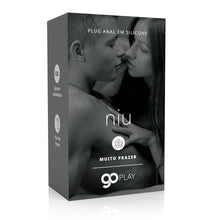 IA332L - Plug Anal em Silicone Go Play Niu - Lilás