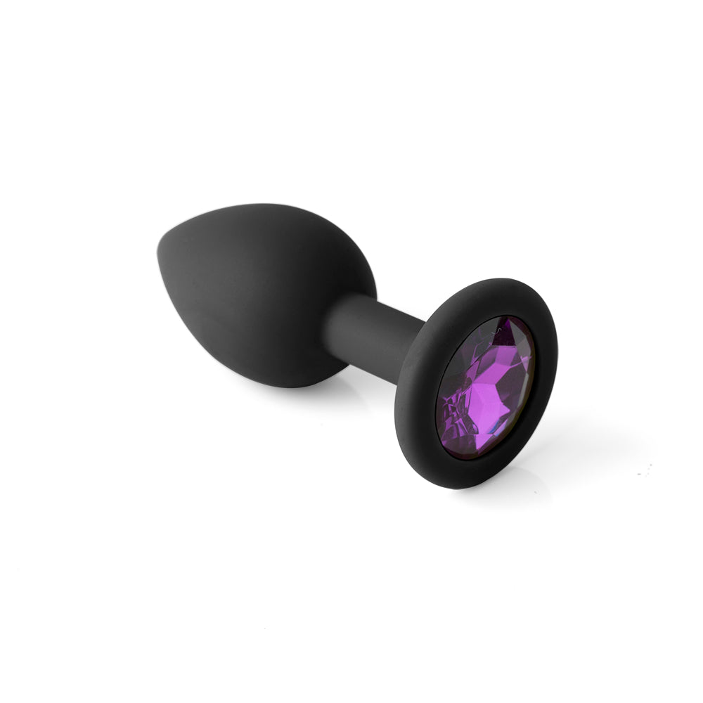 IA332P - Plug Anal em Silicone Go Play Niu - Preto