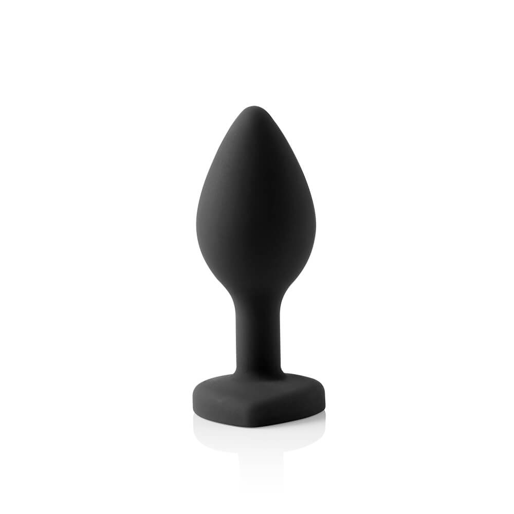 IA333P - Plug Anal em Silicone Go Play Ben - Preto