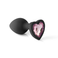 IA333P - Plug Anal em Silicone Go Play Ben - Preto