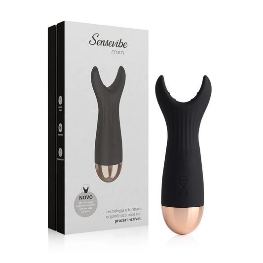 Vibrador Potente Masculino Recarregável Sensevibe Men 1000