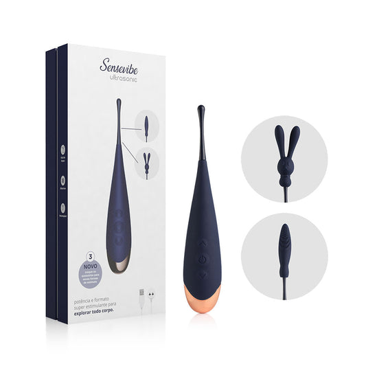 Vibrador Recarregável Sensevibe Ultrasonic 1000