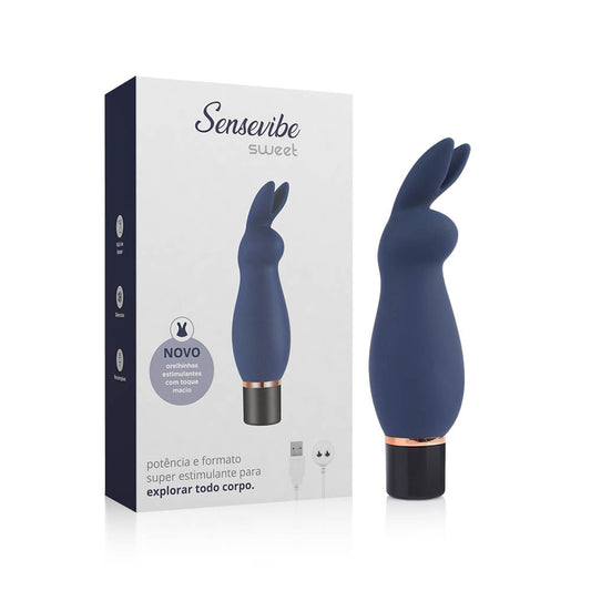 Cápsula Vibratória Multivelocidade Recarregável Sensevibe Sweet 1000