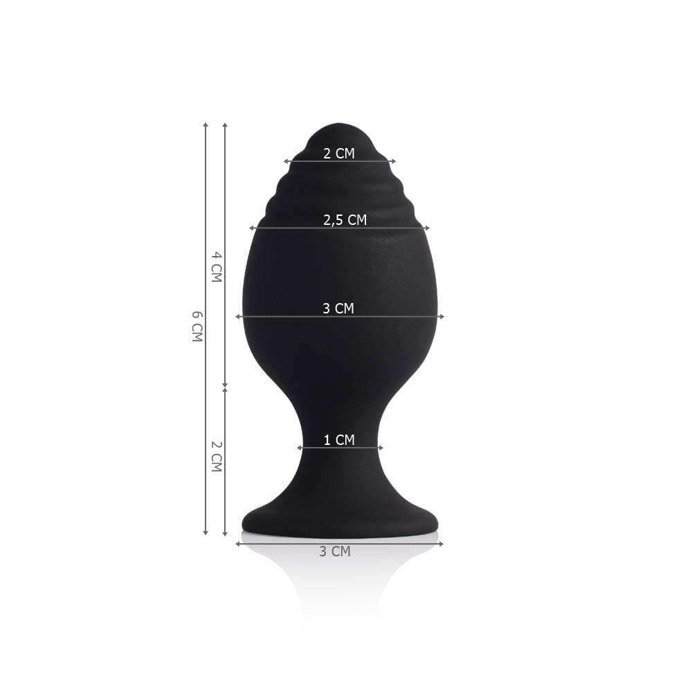 IA376 - Plug Anal em Silicone Go Play Gui - Pequeno