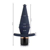 IA389 - Plug Anal Multivelocidade Recarregável Sensevibe Conic