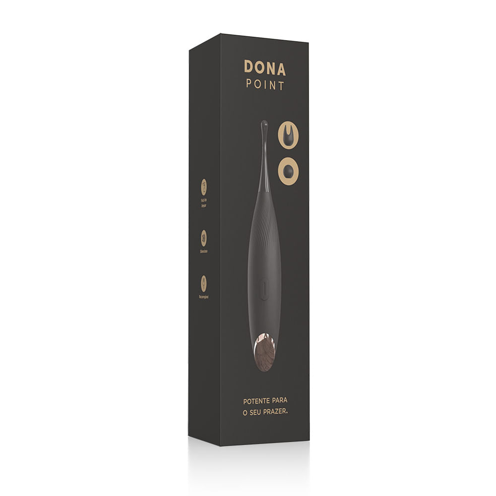 IA396 - Vibrador Multivelocidade Recarregável Dona Point | Outlet