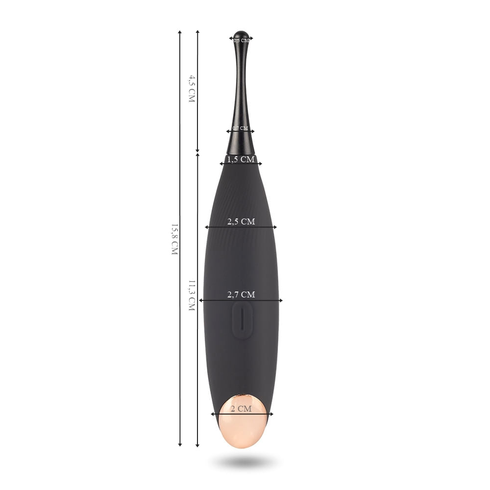 IA396 - Vibrador Multivelocidade Recarregável Dona Point | Outlet