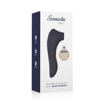 IA401 Estimulador Sugador de Clitóris Recarregável Sensevibe Slim