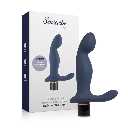 Cápsula Vibratória Multivelocidade Recarregável Sensevibe All 1000