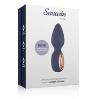 IA404 - Plug Anal Vibratório Multivelocidade Recarregável Sensevibe Bolt 
