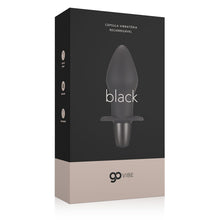 IA407 - Cápsula Vibratória Multivelocidade Recarregável Go Vibe Black