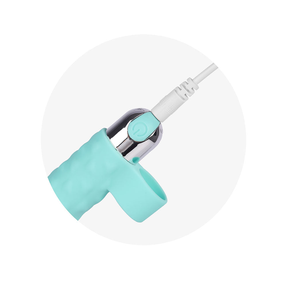 IA415 - Dedeira Vibratória Recarregável Go Vibe Bia - 9.1 cm x 3 cm