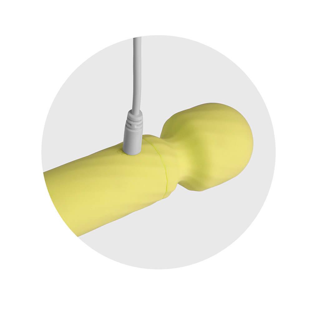 IA420AM- Vibrador Multivelocidade Recarregável Sweet Vibe Dengo Amarelo
