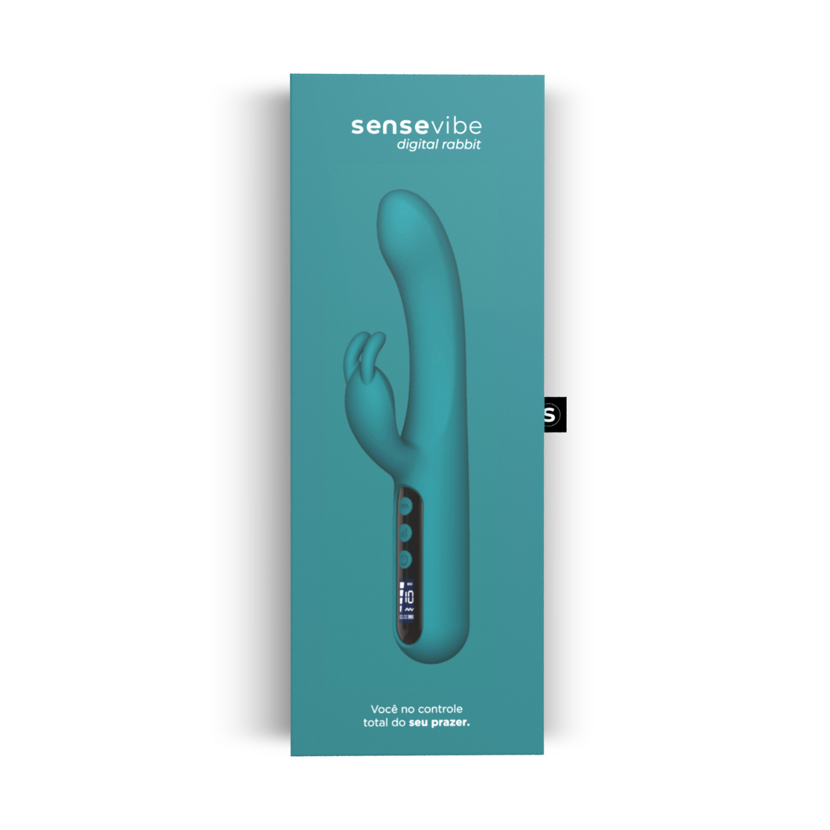 IA446 - Vibrador Recarregável Sensevibe Digital Rabbit