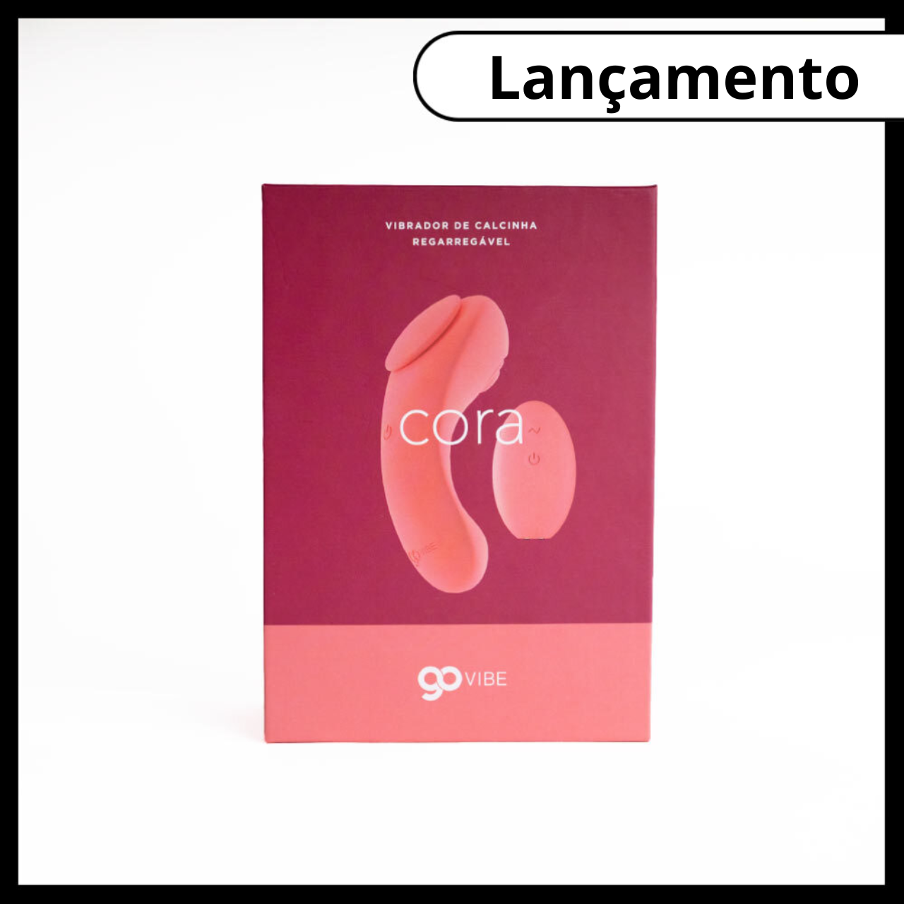 IA452	Vibrador de Calcinha Estimulador Recarregável Go Vibe Cora