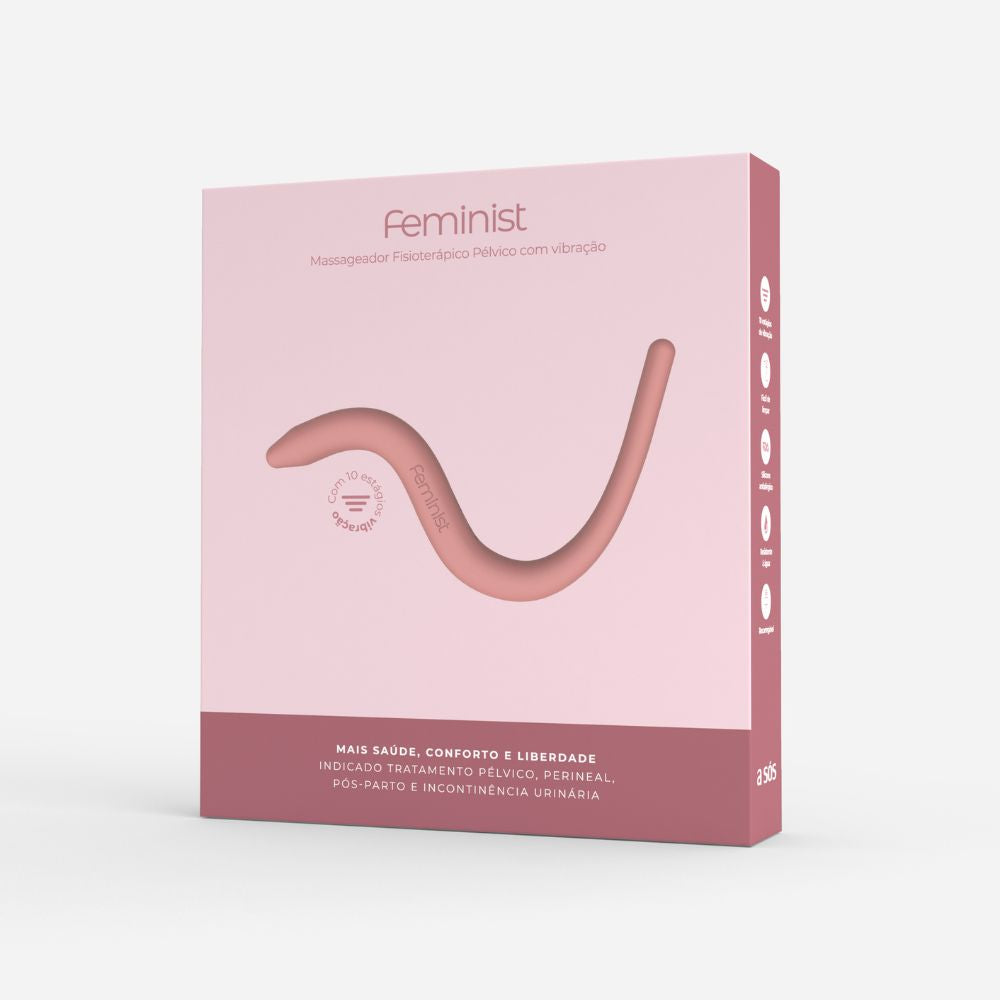 Massageador Fisioterápico Pélvico Feminist com vibração