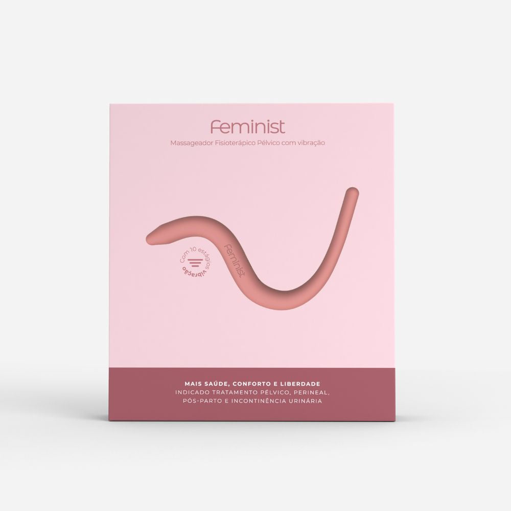 Massageador Fisioterápico Pélvico Feminist com vibração