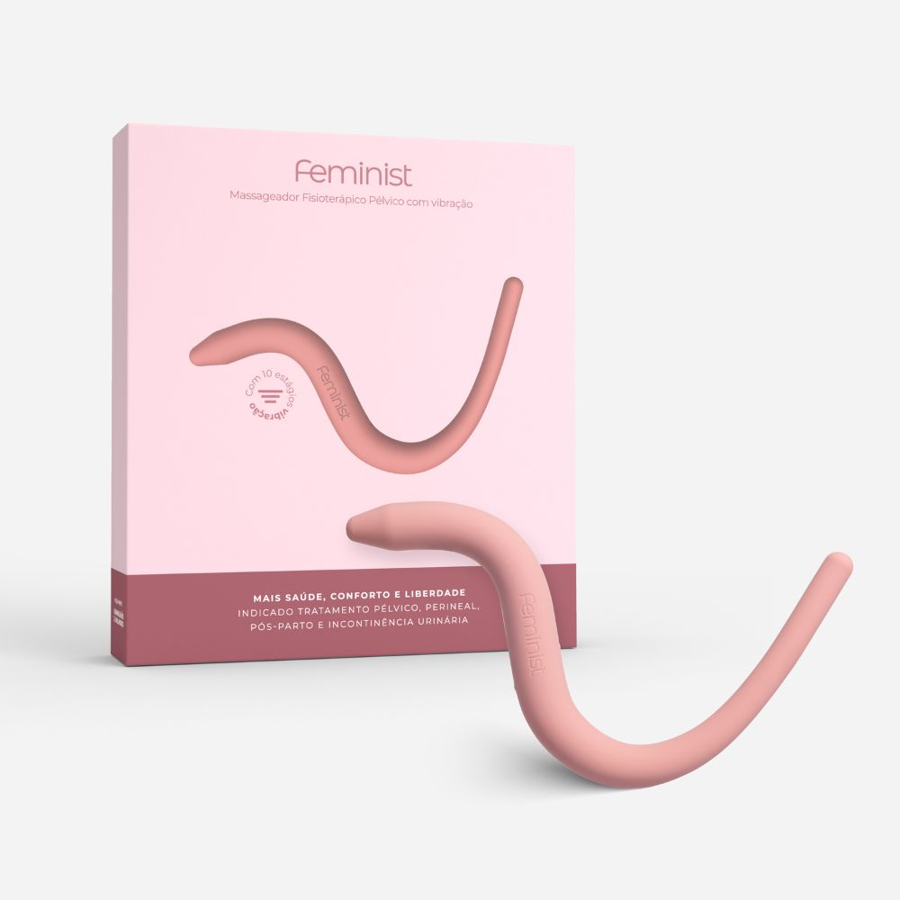 Massageador Fisioterápico Pélvico Feminist com vibração