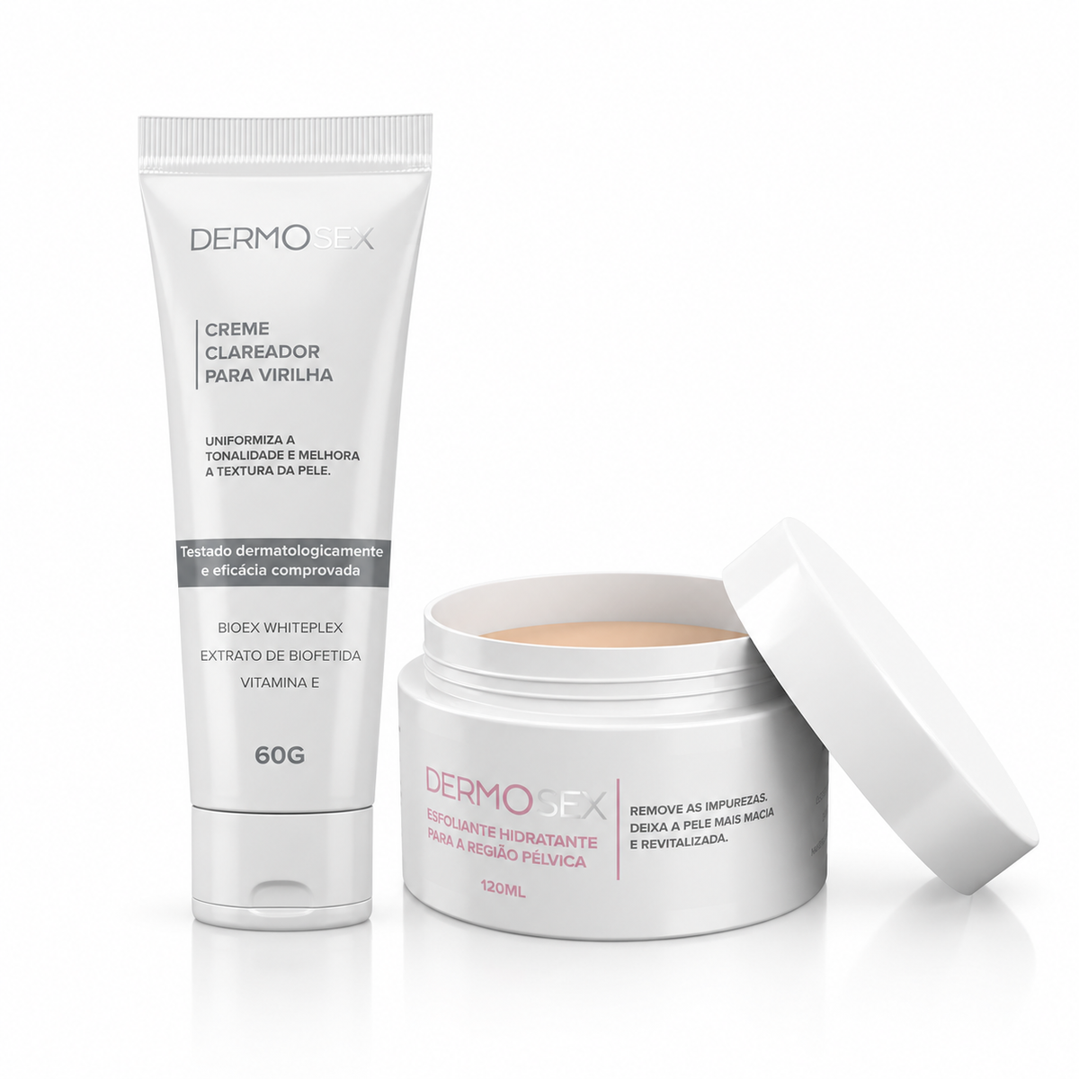 Kit Clareamento Íntimo Essencial Dermosex para Virilha Escura