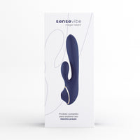 Vibrador e Sugador Recarregável Sensevibe Mega Rabbit