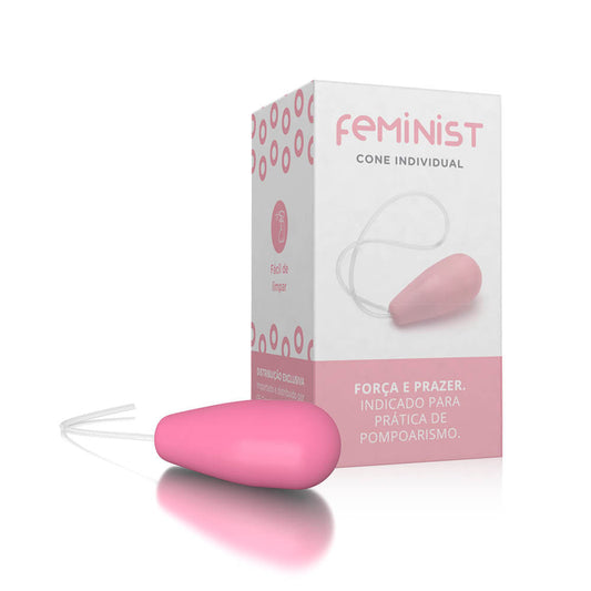 Cone para Pompoarismo Feminist Rosa - 20 g | Outlet 1000