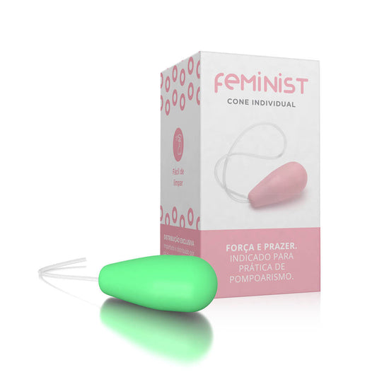 Cone para Pompoarismo Feminist Verde - 57 g | Outlet 1000