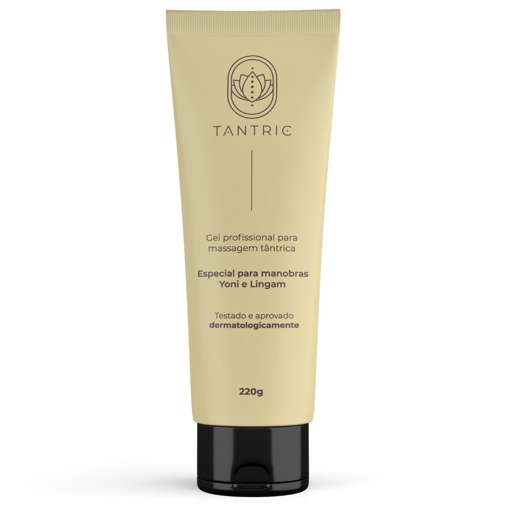 Gel para Massagem Tantric Yoni e Lingam - 220 g | Nova Embalagem