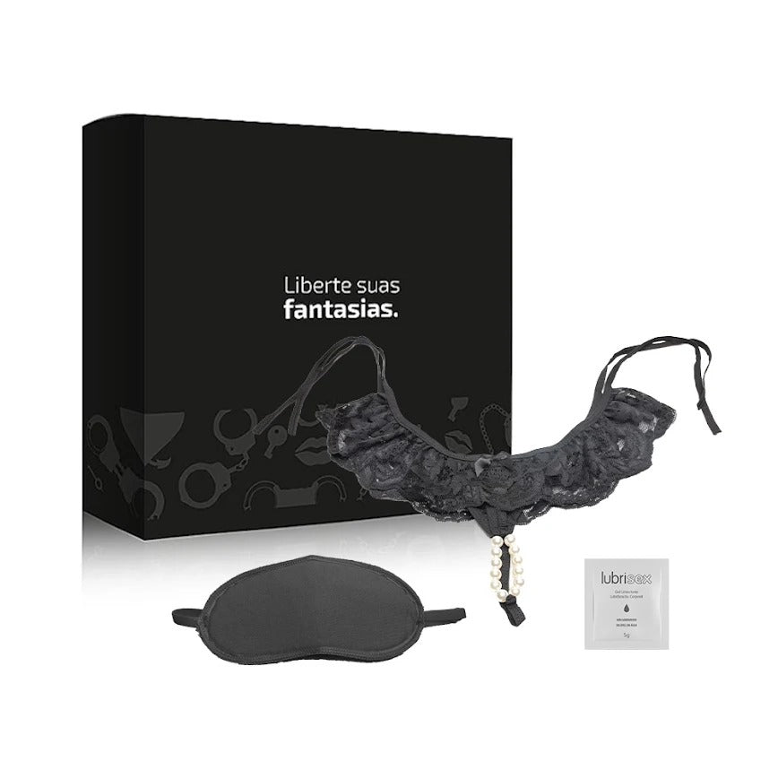 Kit Calcinha Tailandesa - Preta