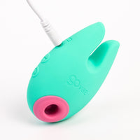 Vibrador e Estimulador Sugador de Clitóris Recarregável Go Vibe You