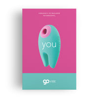 Vibrador e Estimulador Sugador de Clitóris Recarregável Go Vibe You